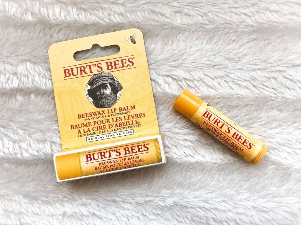 My Favourite lip products - Burt's Bees